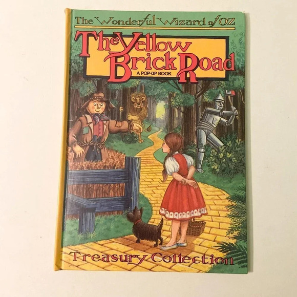 Vintage 1991 Wizard of Oz Childrens Pop Up Book  The Yellow Brick Road - Picture 1 of 16